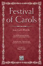 Festival of Carols SATB choral sheet music cover